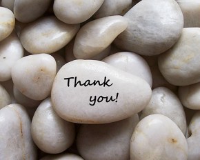 Thank you stone