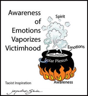 Awareness of Emotions Vaporizes Victimhood